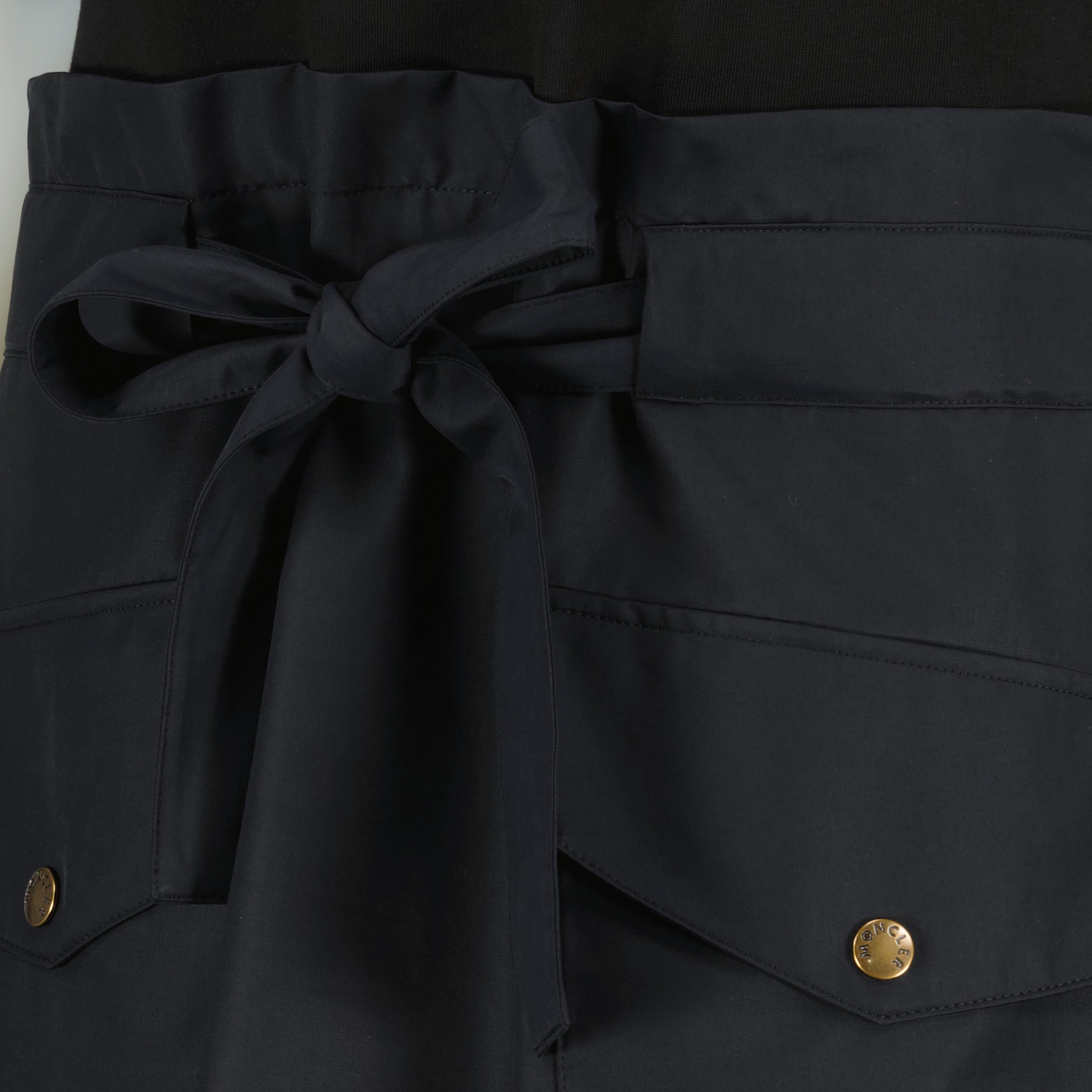 Mini Belted Cotton Dress