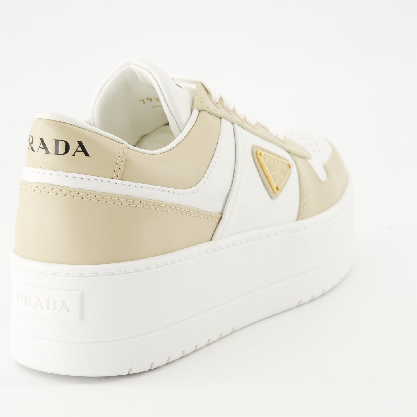 Prada sneakers, platform sneakers, luxury footwear, leather sneakers, designer shoes