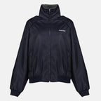 Immagine del blouson reversibile blu e grigio di Miu Miu per donne - Stagione Primavera-Estate 2026 - Vista frontale