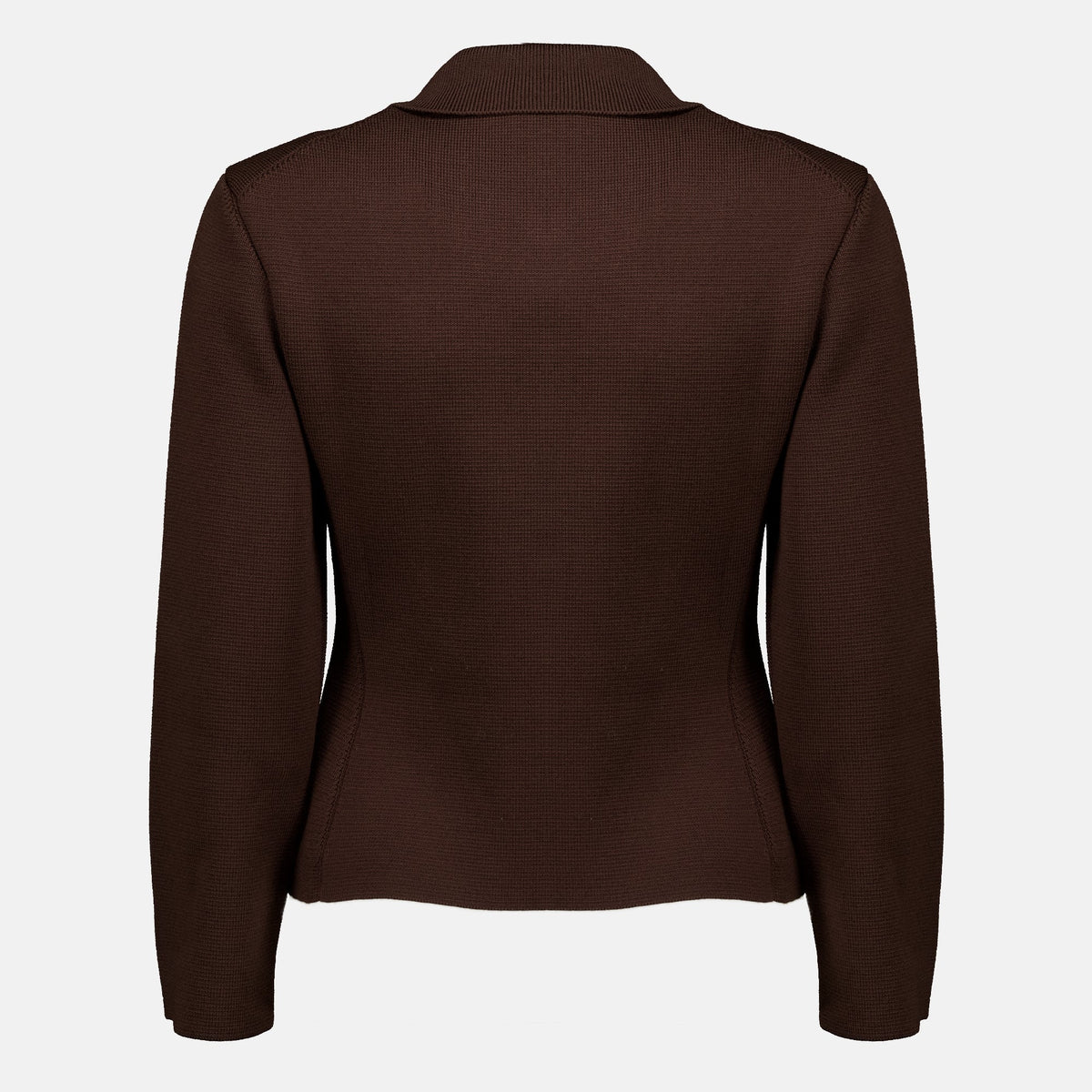Brown Wool Cardigan