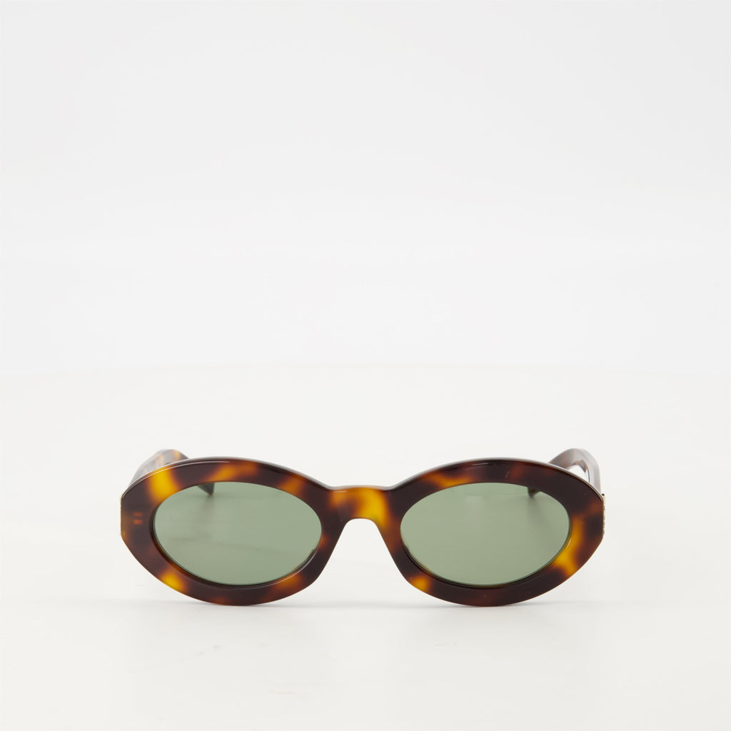 tortoiseshell sunglasses, SL M136, UV protection sunglasses, acetate sunglasses, unisex eyewear