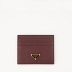 Image of Saffiano Leather Wallet by Prada for Women - Season Autumn-Winter 2025 - Front View