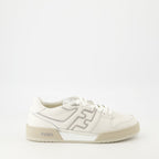 Image des baskets Fendi Match Beige de Fendi pour hommes - Saison Printemps-Été 2025 - Vue de côté droit