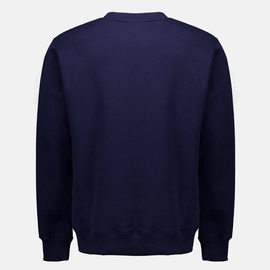 Sweatshirt com slogan azul-marinho