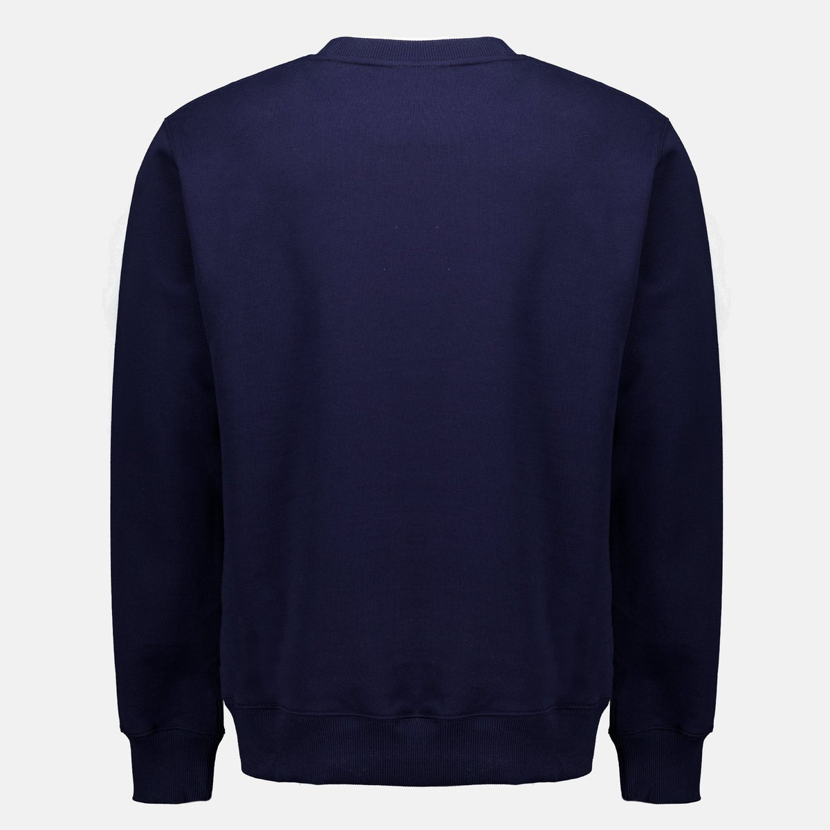 Sudadera con eslogan azul marino