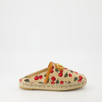 Mules, Raphia, Spring-Summer 2025, VLogo, Elegant Footwear