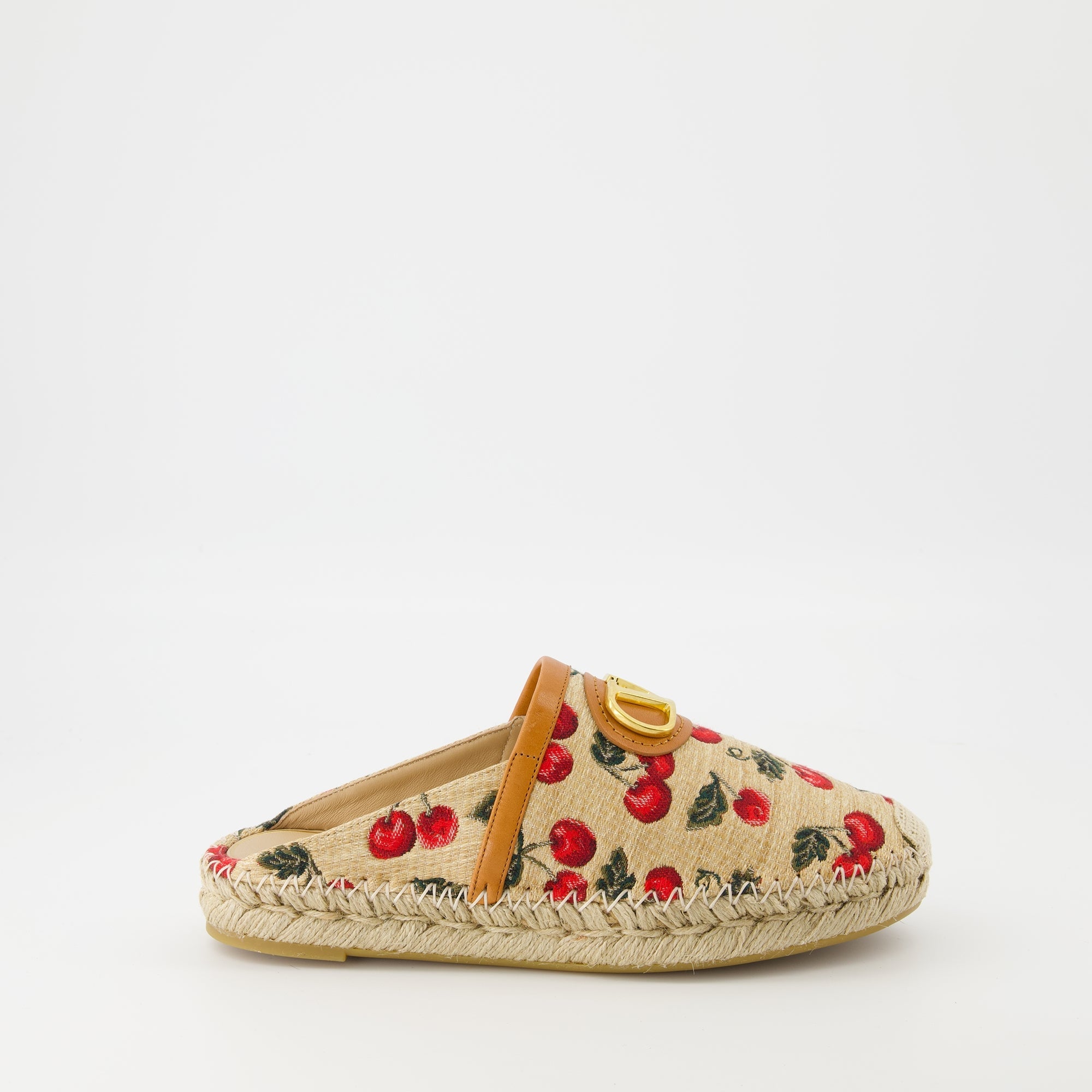 Mules, Raphia, Spring-Summer 2025, VLogo, Elegant Footwear