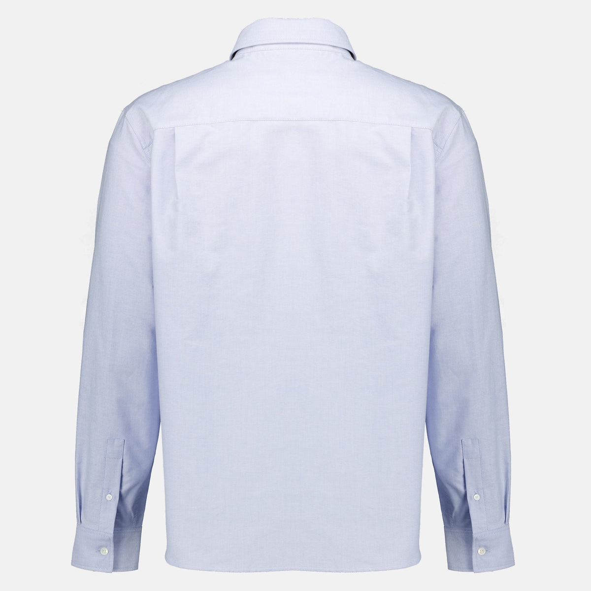 Blue Cotton Shirt - Maison Kitsuné