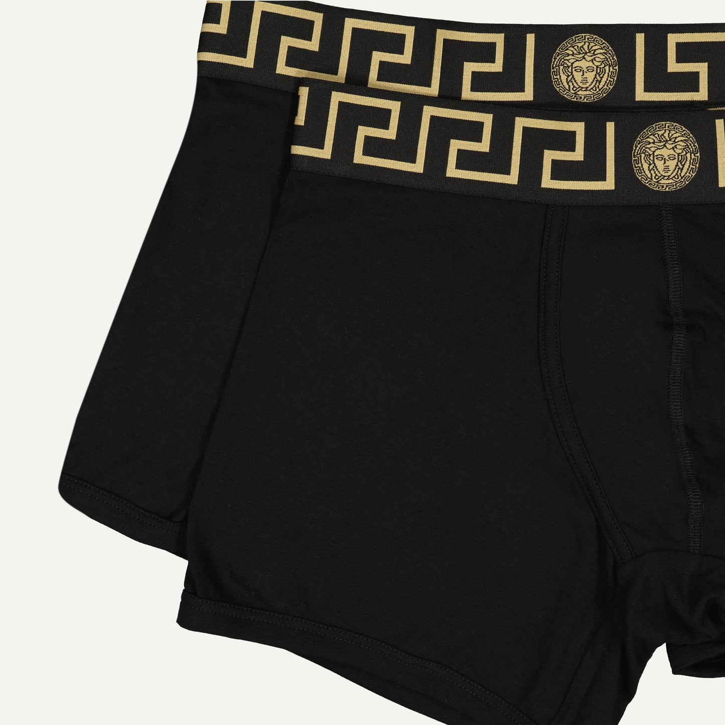 black boxers, Versace Fall Collection, men's essentials, cotton underwear, stylish boxer briefs