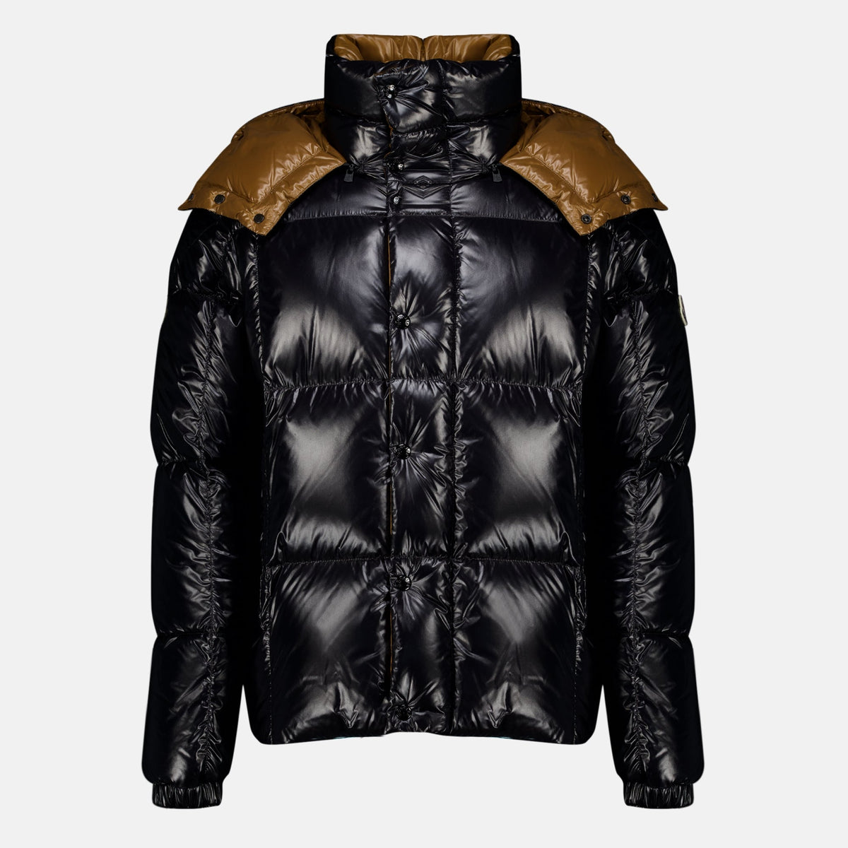 Chaqueta de plumón negra Parana
