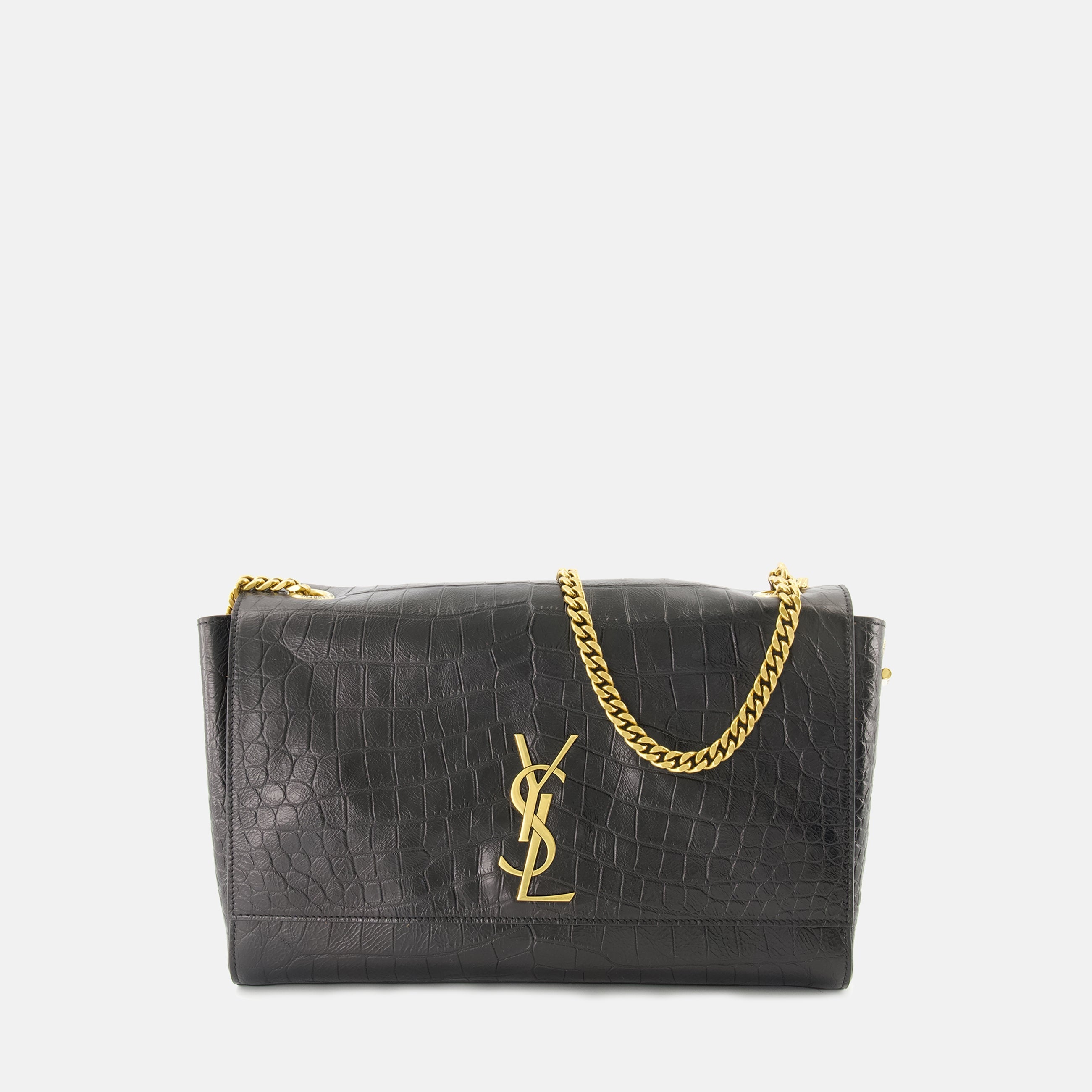 Kate Reversible Bag, Saint Laurent, Calf Leather Bag, Fashion Accessories, Luxury Handbag