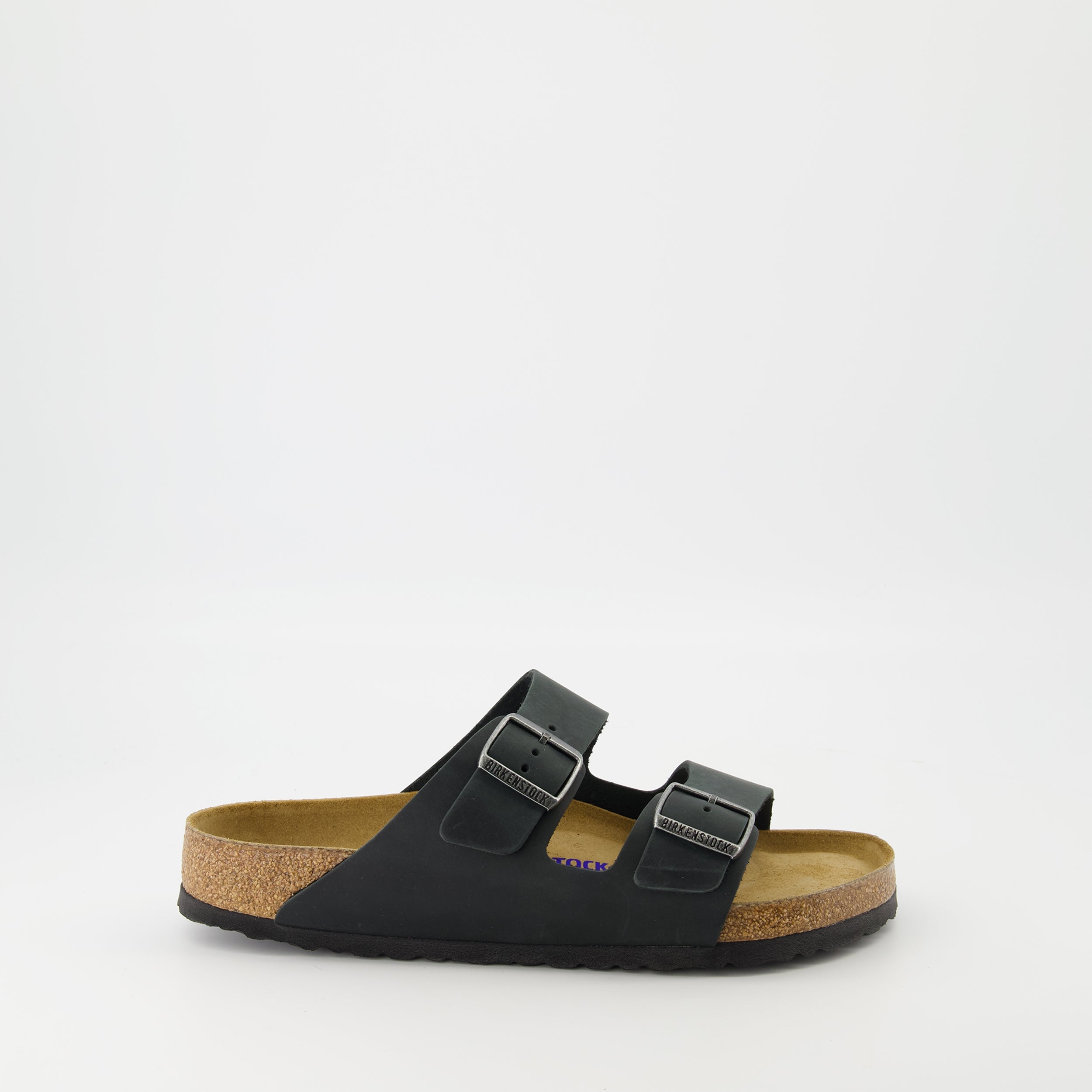 Birkenstock sandals, Arizona black sandals, anatomical footbed, leather sandals, comfortable footwear