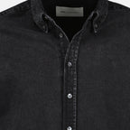 Camicia in Denim Nera