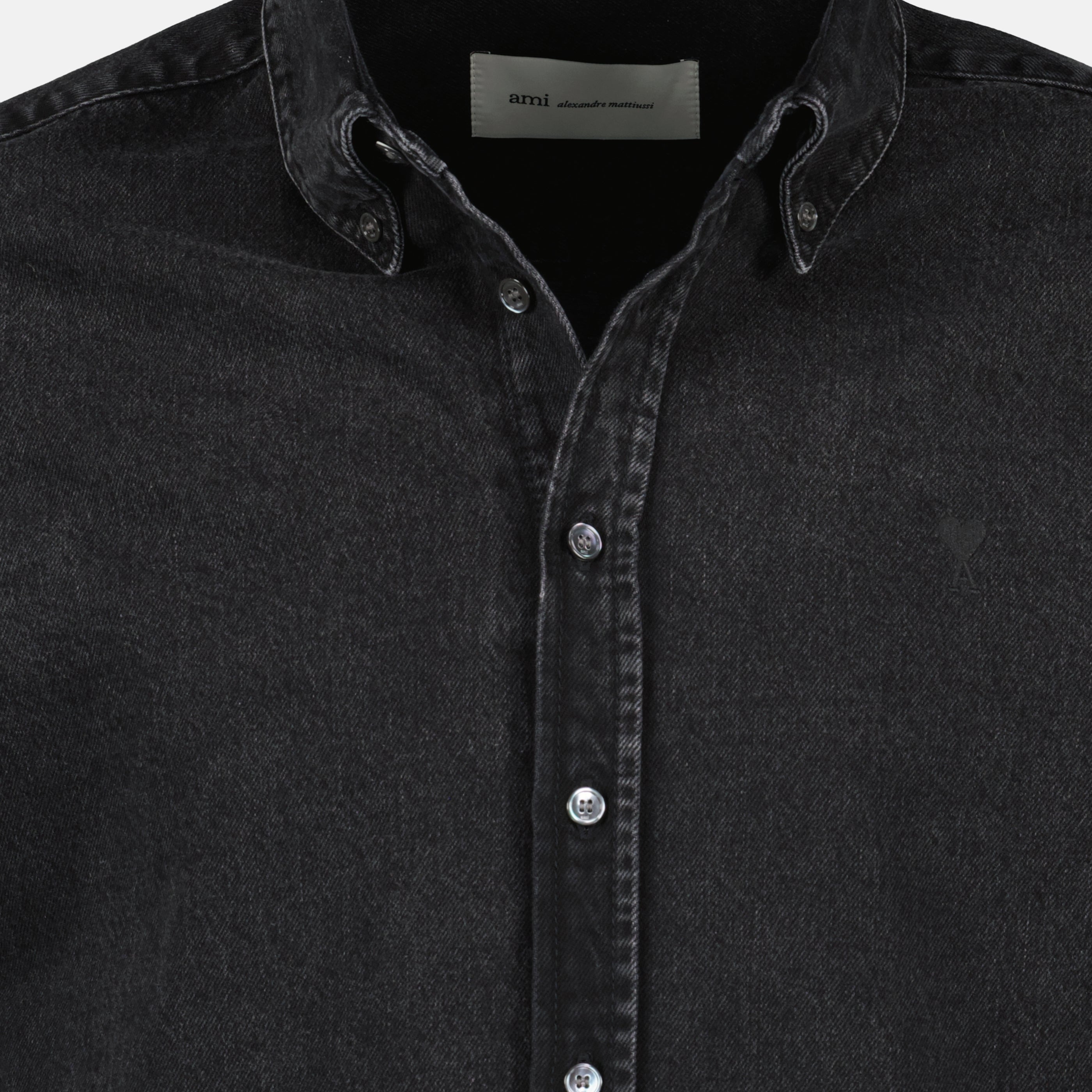 Black Denim Shirt