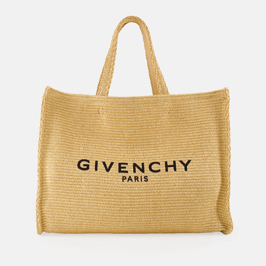 Givenchy, Raffia tote, Luxury handbag, Autumn-Winter collection, Designer tote