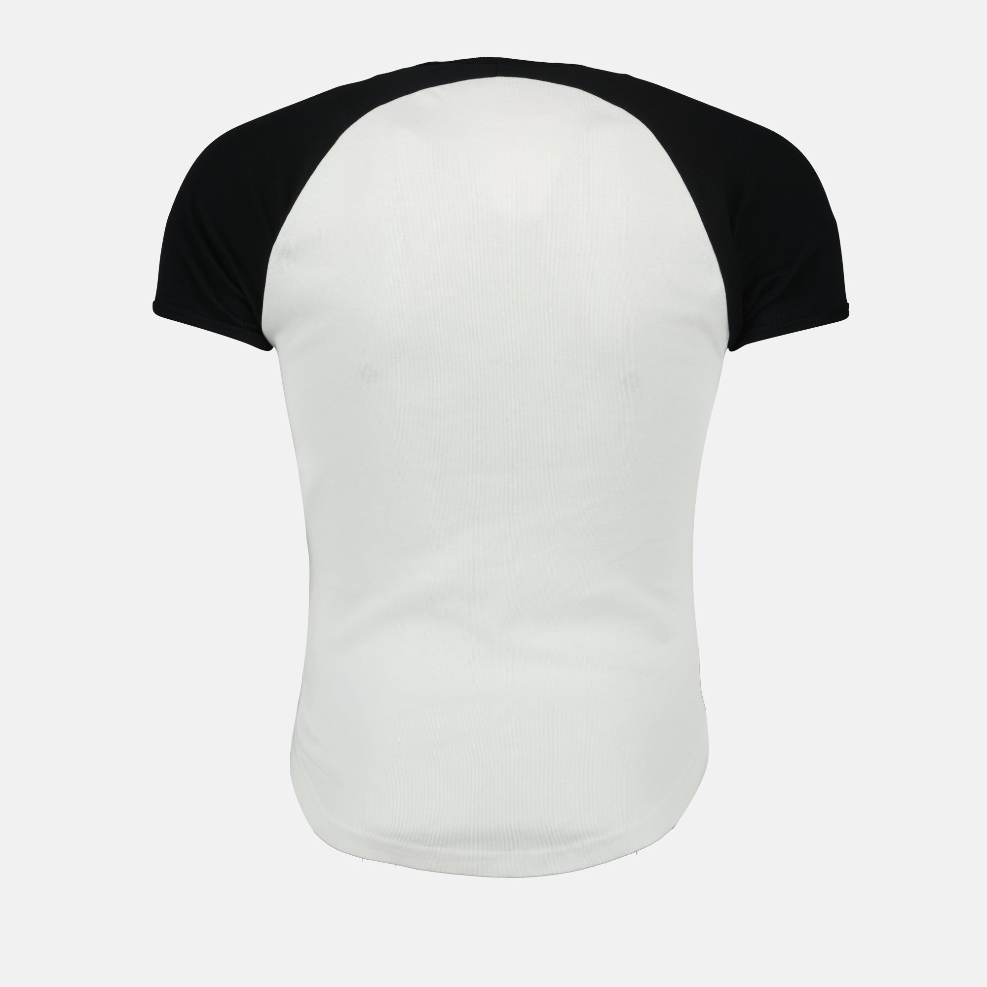 contrast t shirt courreges men 15468735758716