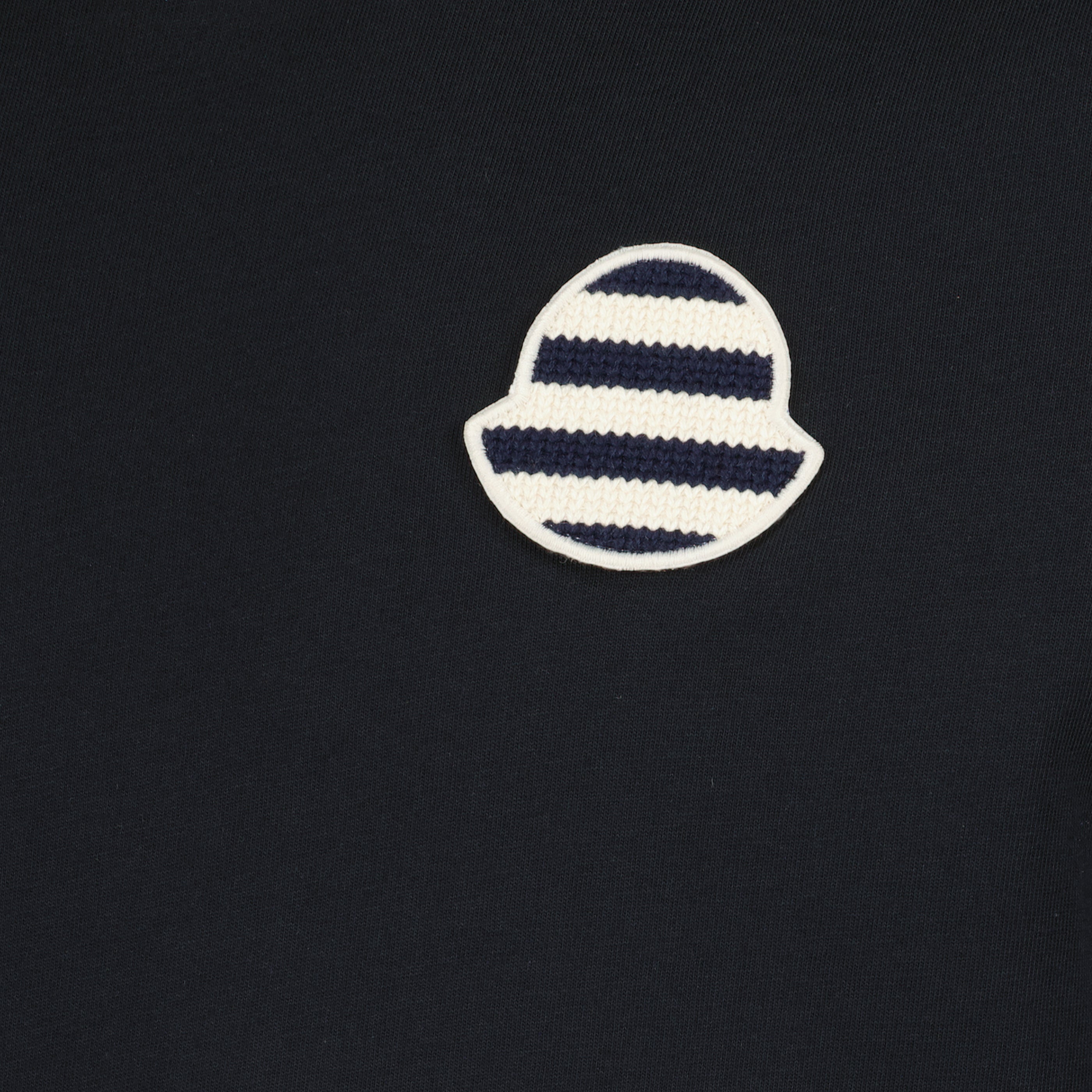 Striped Logo Cotton T-Shirt