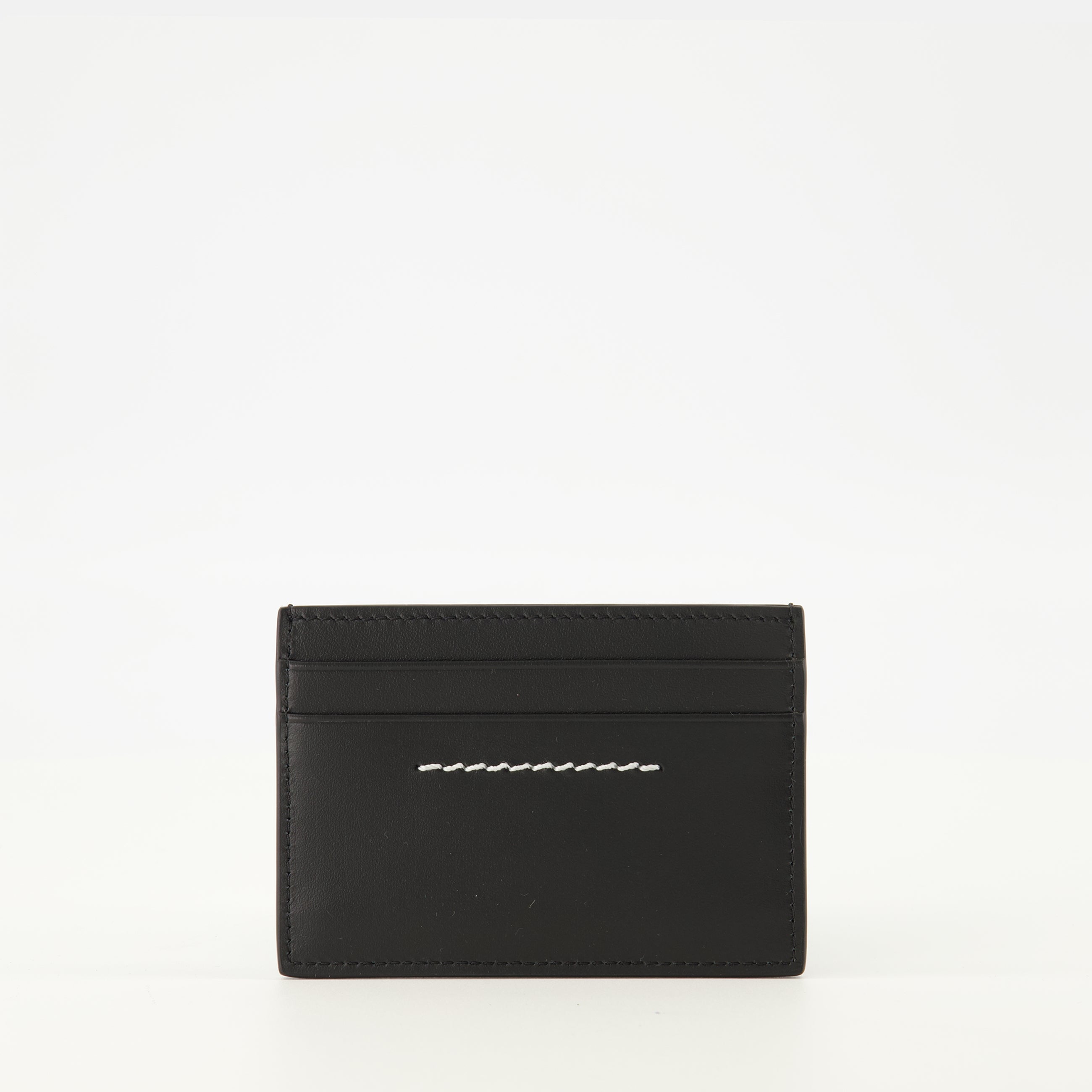 Black Numeric Card Holder - MM6 | WE IN STYLE