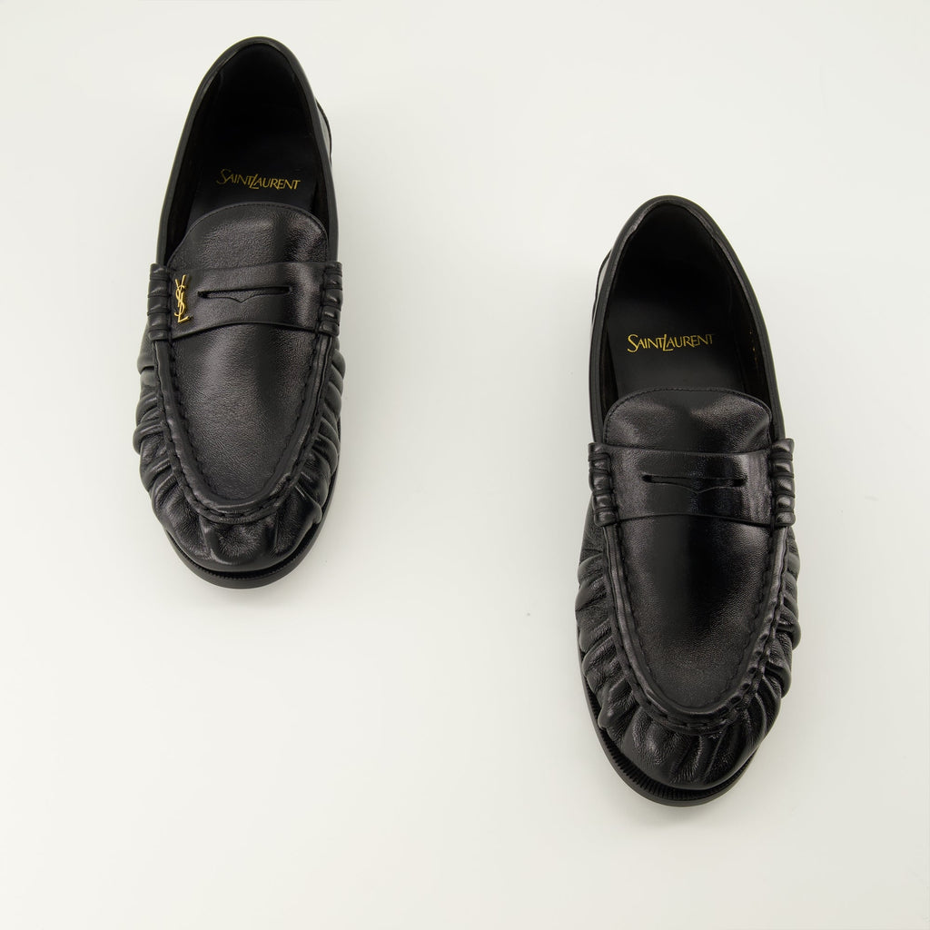 Mocassins Loafer Souple Noir