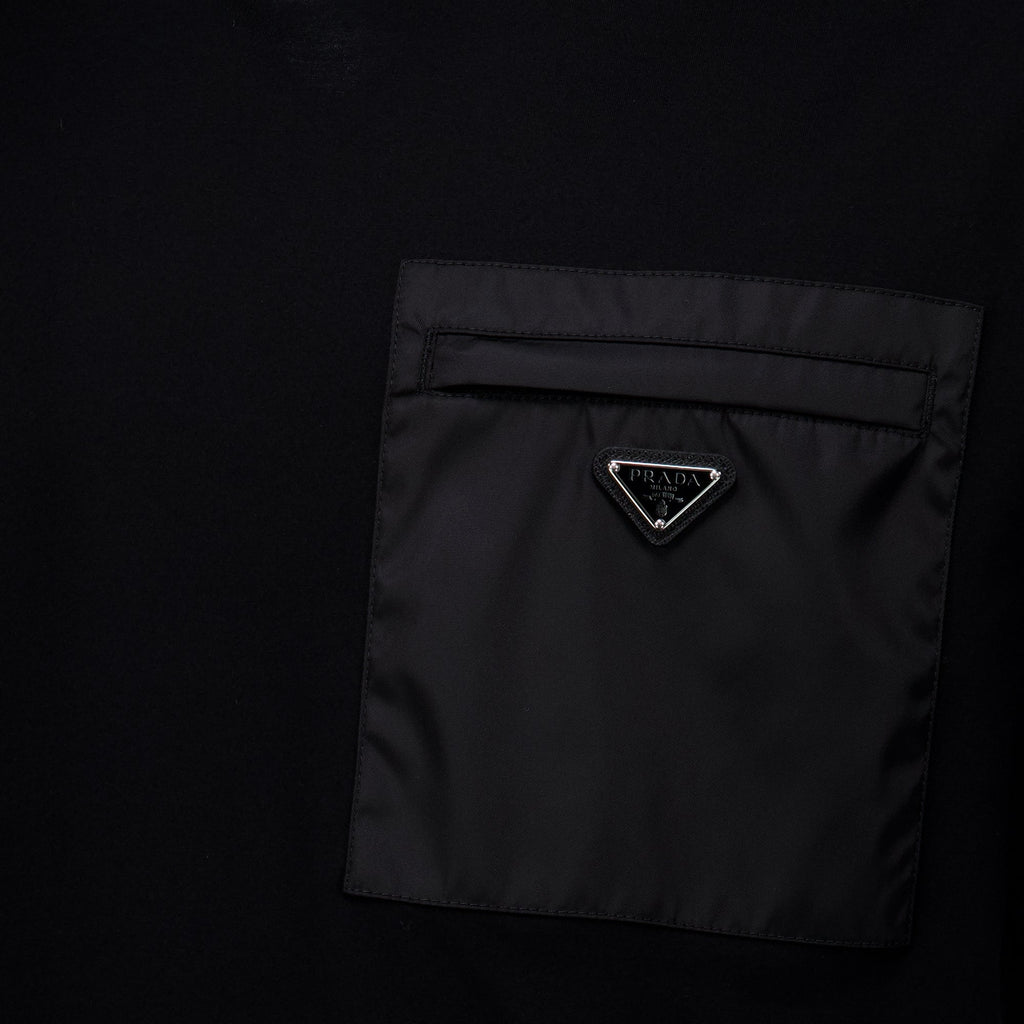 Camiseta Negra de Algodón