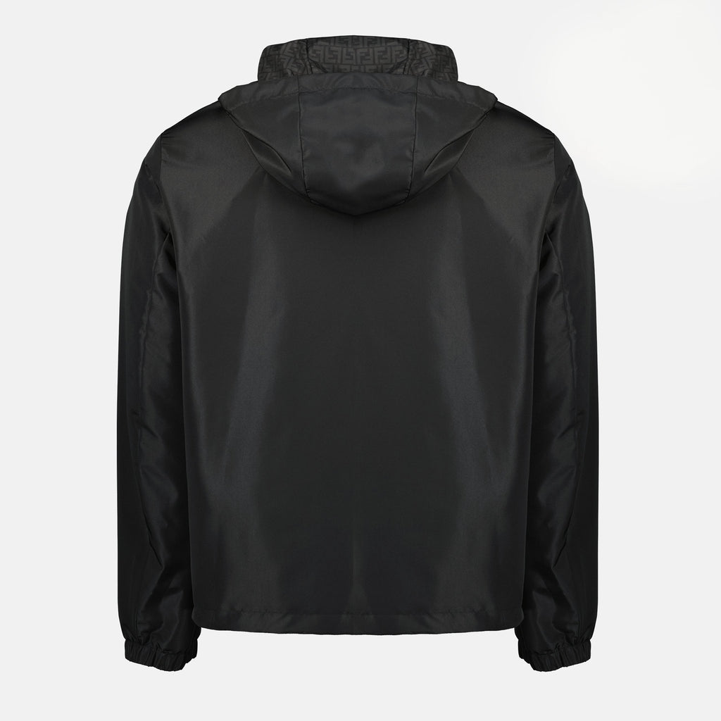 Image of Black Nylon Jacket by Fendi for Men - Season Spring-Summer 2026 - Back View