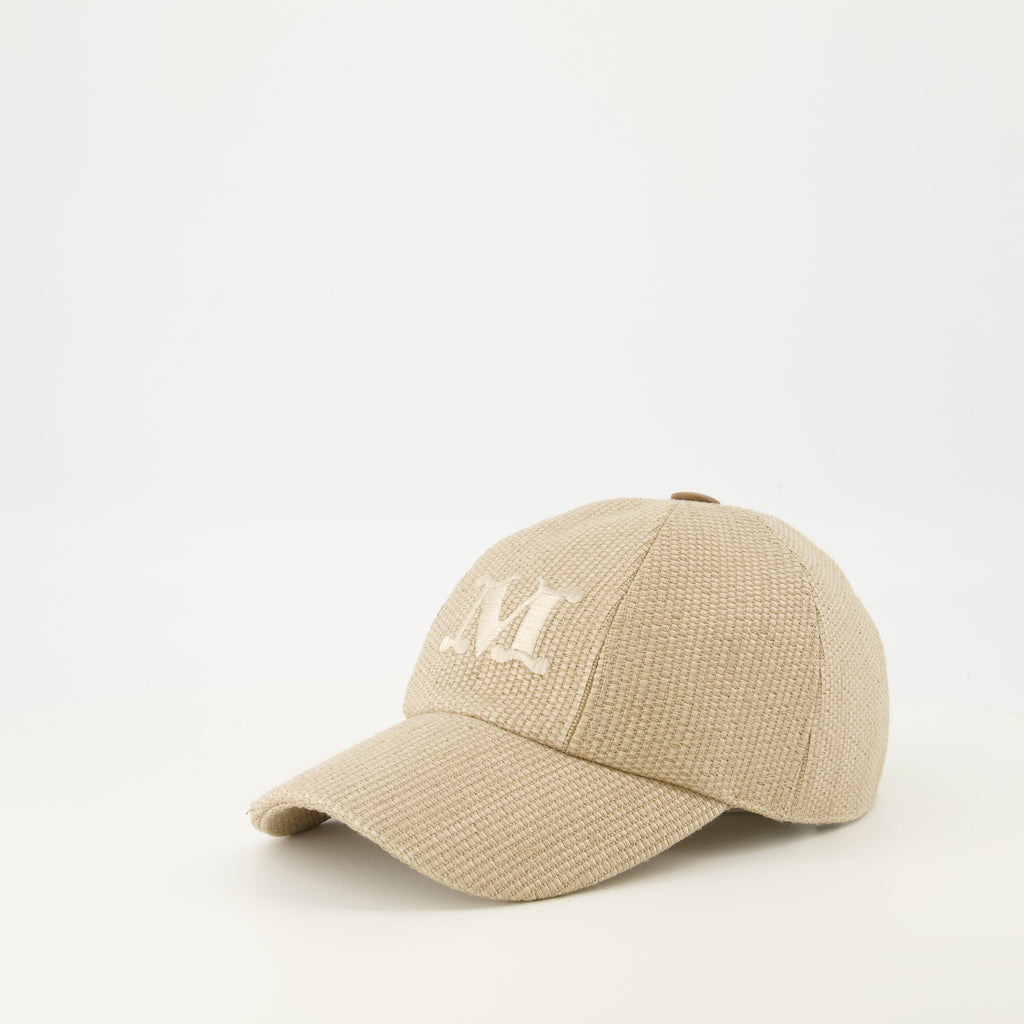 Gorra de Raffia Beige