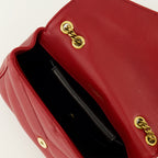 Image du Sac Mini Loulou Rouge par Saint Laurent pour Femmes - Saison Printemps-Été 2026 - Vue Détail 2