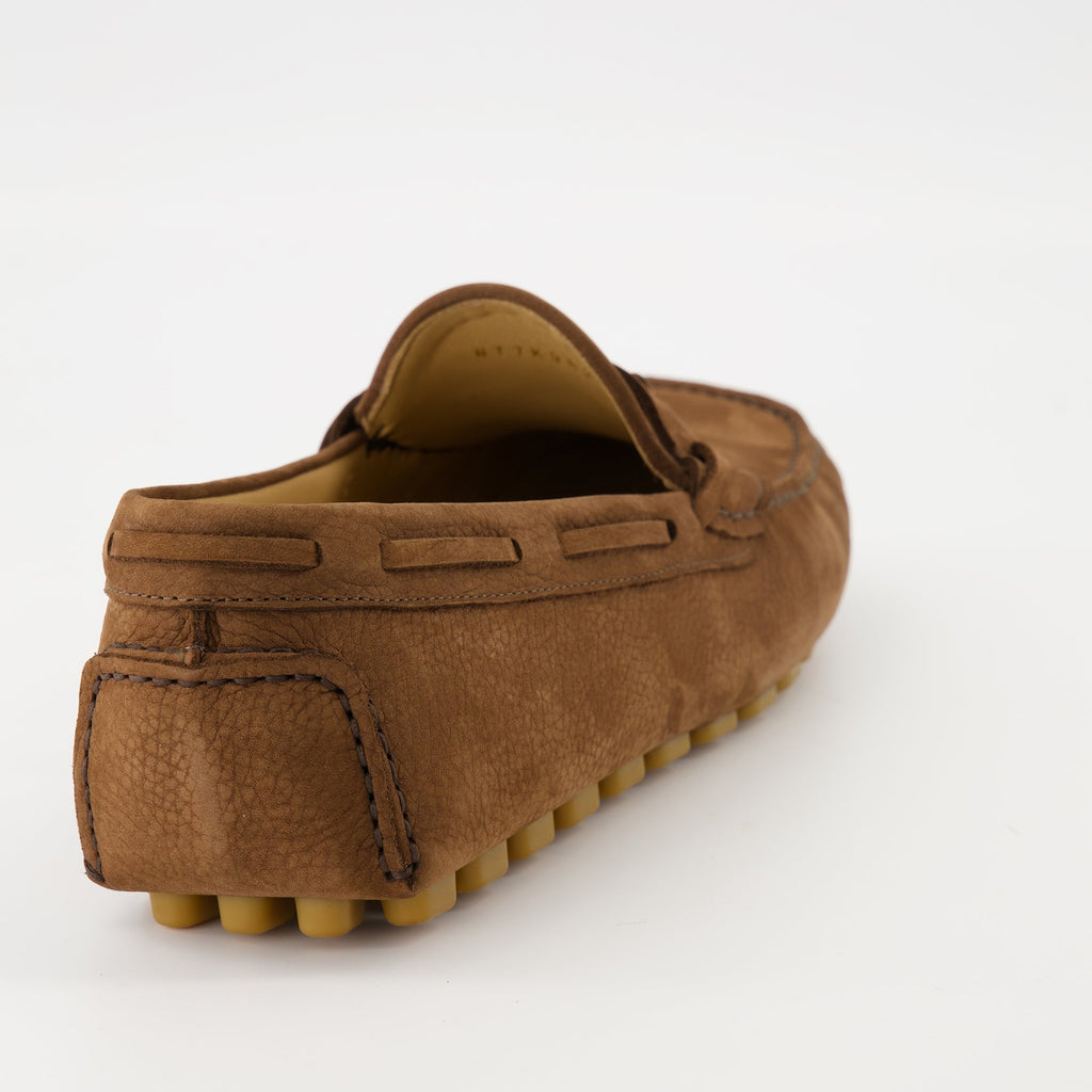 Driver Fastaway Moccasins, Valentino Garavani, men's footwear, leather moccasins, luxury shoes
