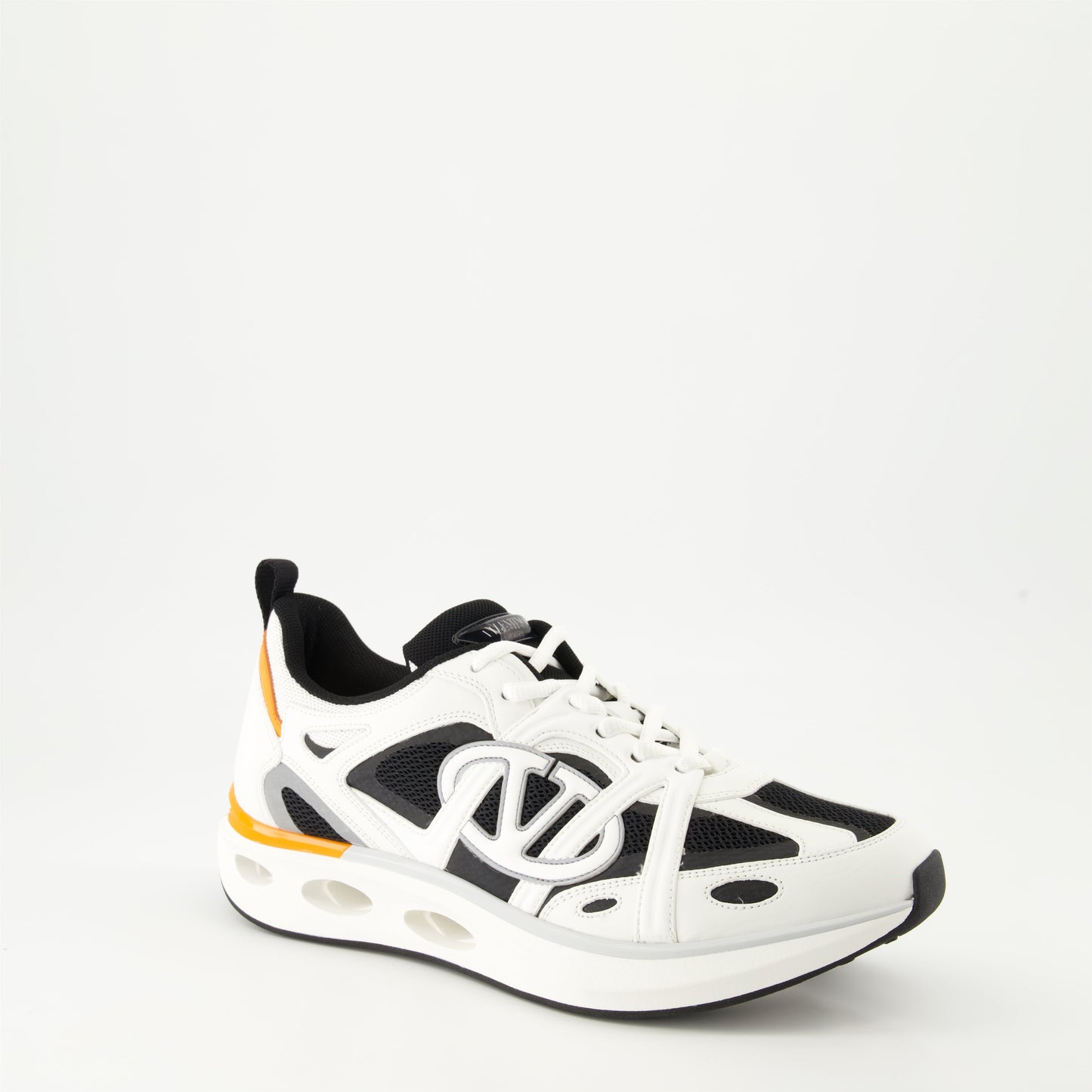 Valentino Garavani, VLogo Easyjog, luxury sneakers, white and black sneakers, Autumn-Winter 2024