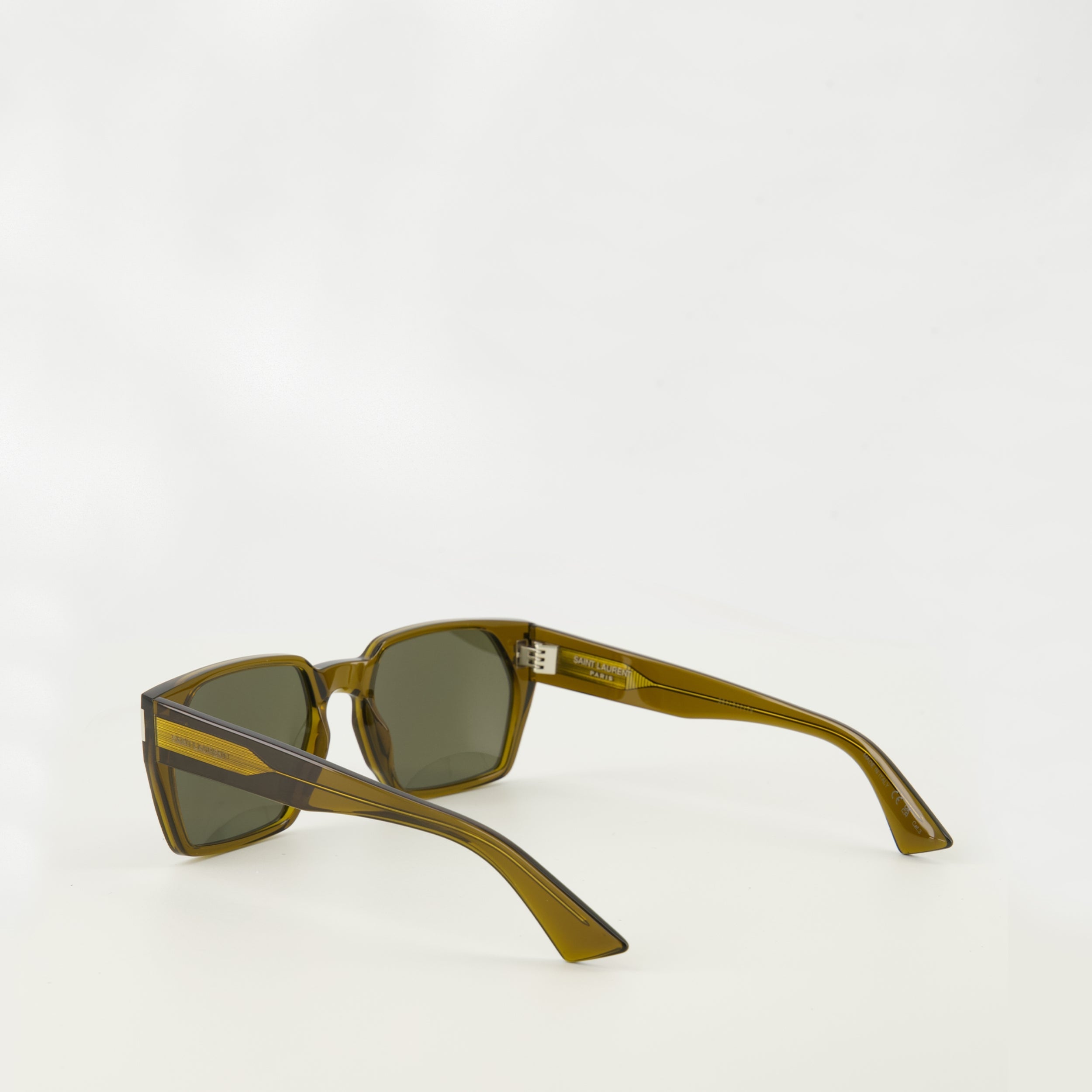 Image of SL894 Brown Sunglasses by Saint Laurent for Men - Season Spring-Summer 2026 - Detail View 1
