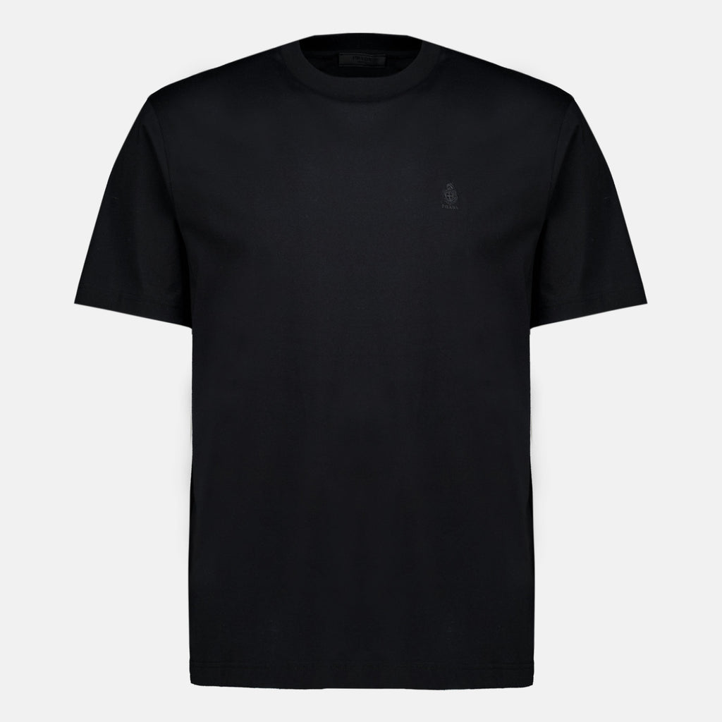 Camiseta Negra Bordada