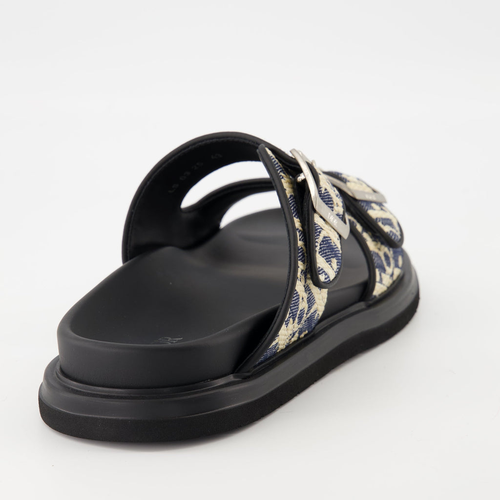 Dior Aqua Sandals, Dior footwear, calfskin sandals, technical fabric sandals, comfortable sandals