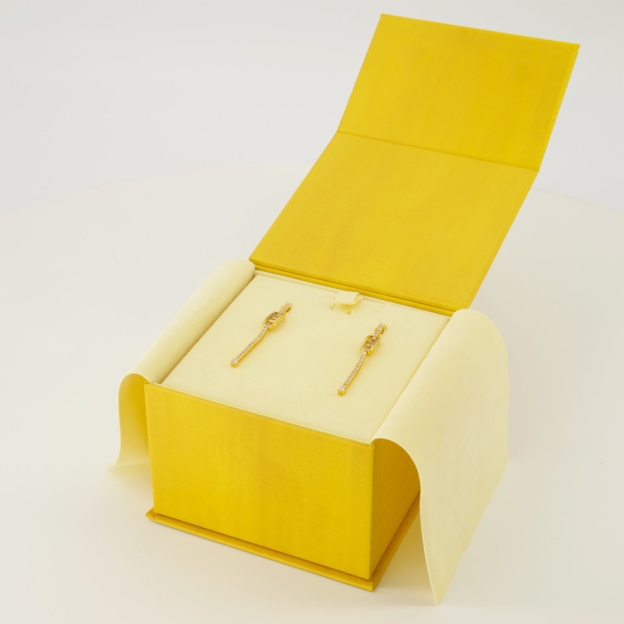 Fendi earrings, O'Lock design, gold metal jewelry, crystal earrings, luxury accessories