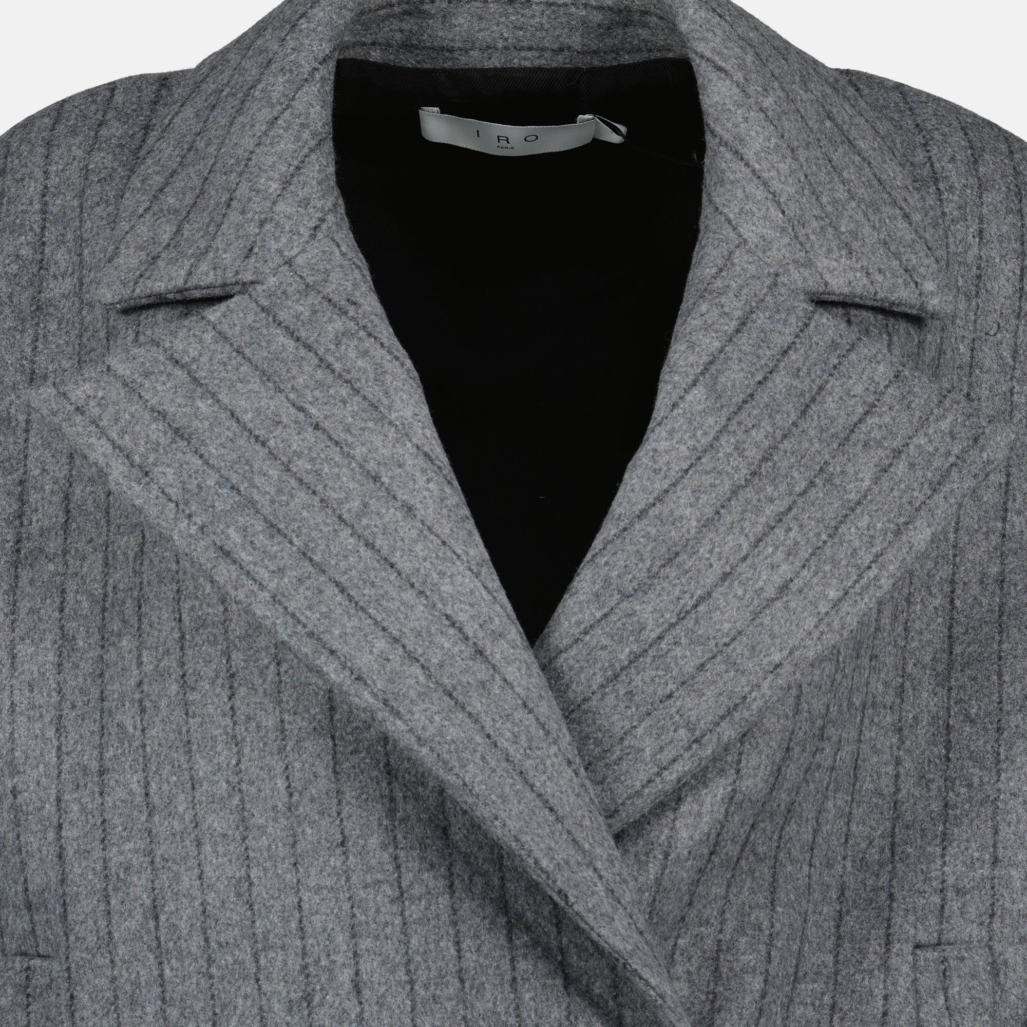 iro striped sleeveless jacket we in style iro women 15636491305340