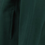 Pull en Fleece de Coton à Col Zippé