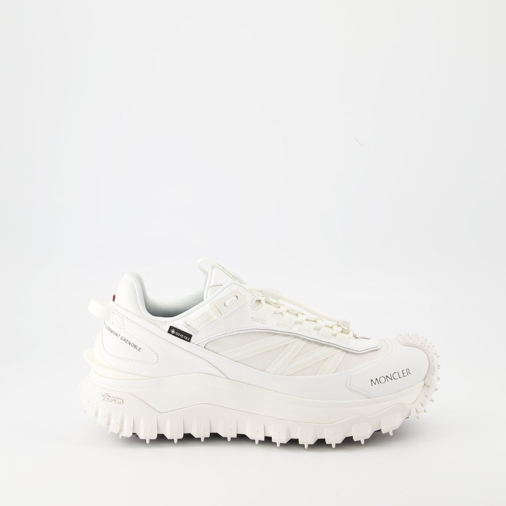 Moncler sneakers, Trailgrip GTX, white sneakers, waterproof footwear, men's fashion