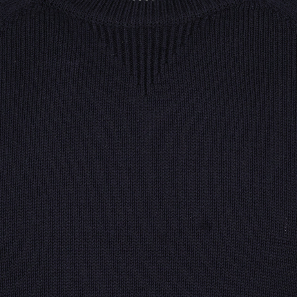 Immagine del maglione Dior Oblique blu navy di Dior per uomini - Stagione Primavera-Estate 2026 - Vista dettagli 2