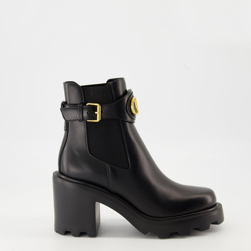 Beatle Vlogo Ankle Boots