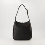 Image of Sac le 5 à 7 Small Noir et Argenté by Saint Laurent for Women - Season Autumn-Winter 2025 - Back View