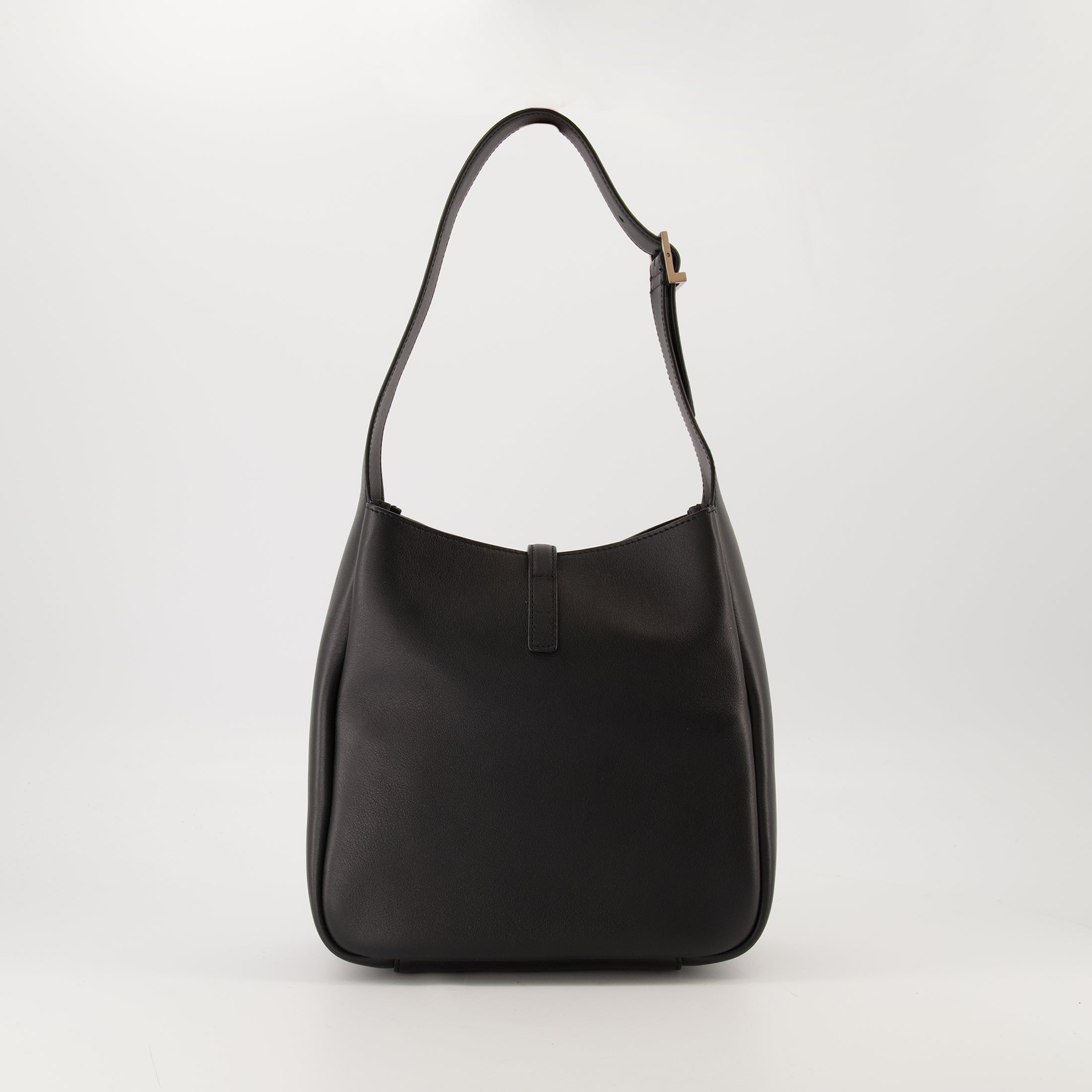 sac le 5 a 7 small noir et argente saint laurent women 15432023343484