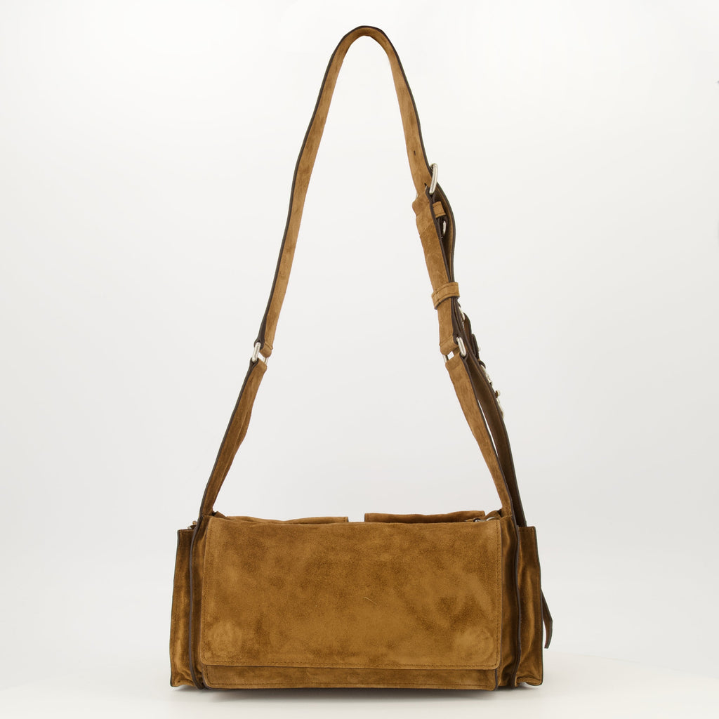Brown Suede Bag