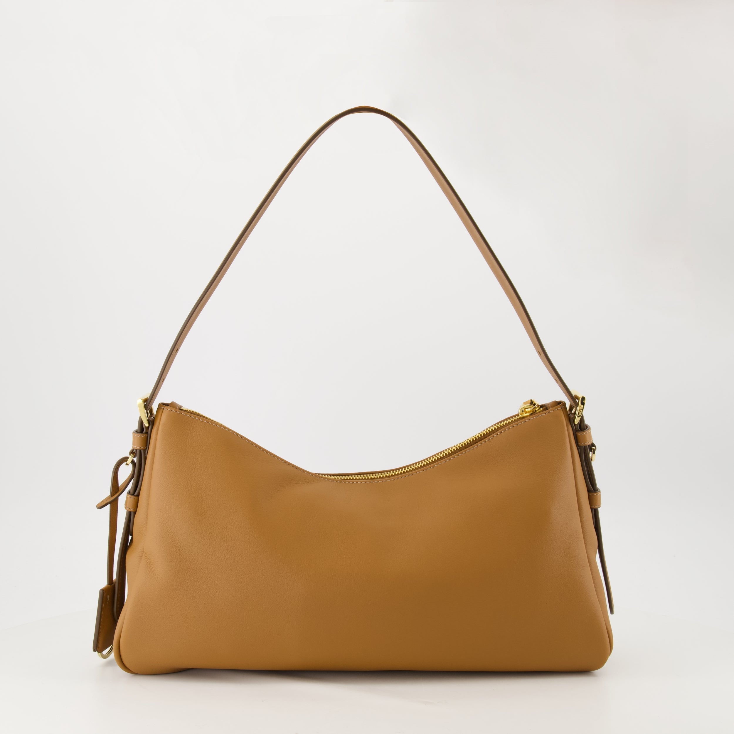 Aimée bag, Prada leather bag, brown leather handbag, women’s leather bag, designer handbags