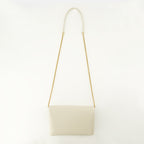 Cassandre Chain Pouch, Saint Laurent handbag, luxury accessories, beige leather bag, chic designer pouch