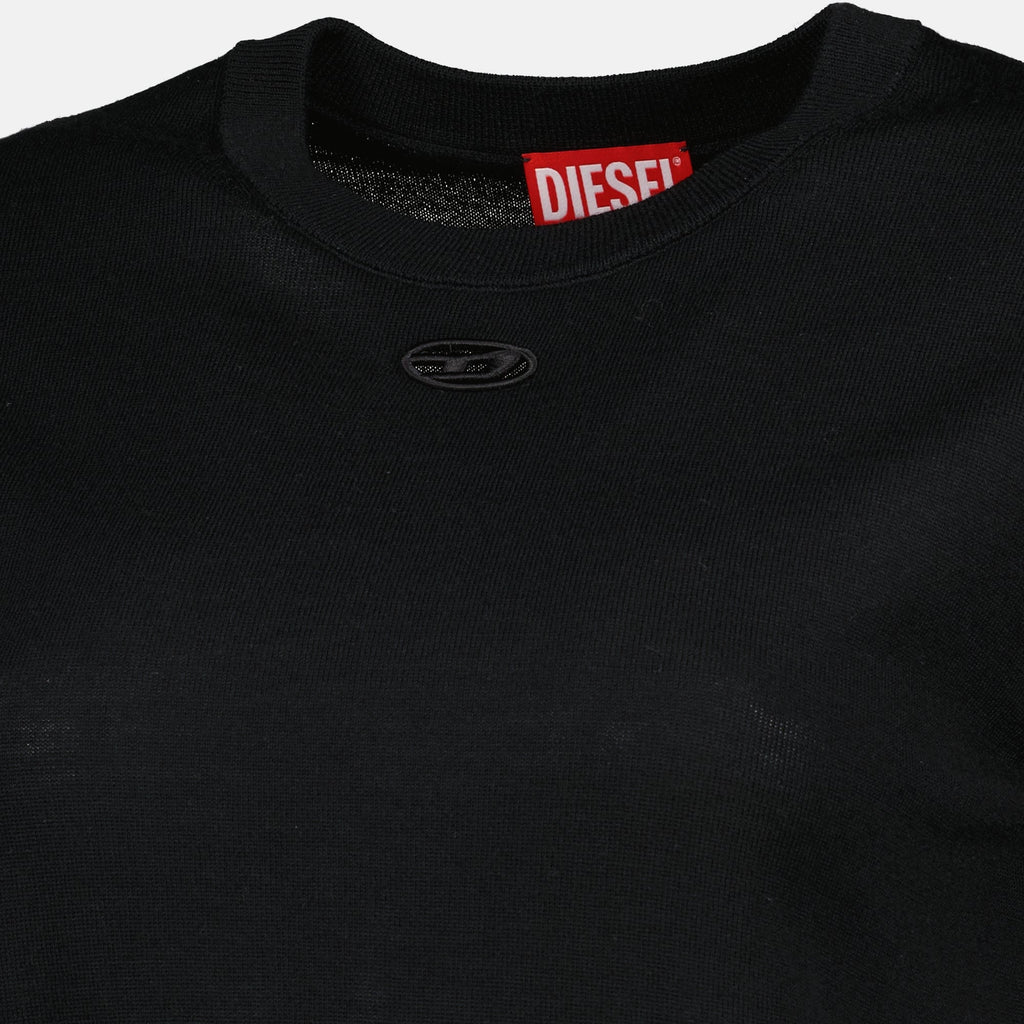 Diesel M-Aline Black Knit - Women