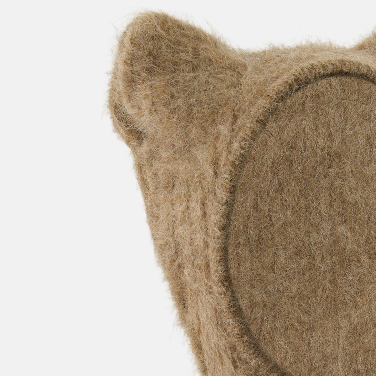 Fox-Ear Wool and Alpaca Balaclava