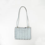 Image of Reversible Blue Flip Bag by Rabanne for Women - Season Spring-Summer 2025 - Front View