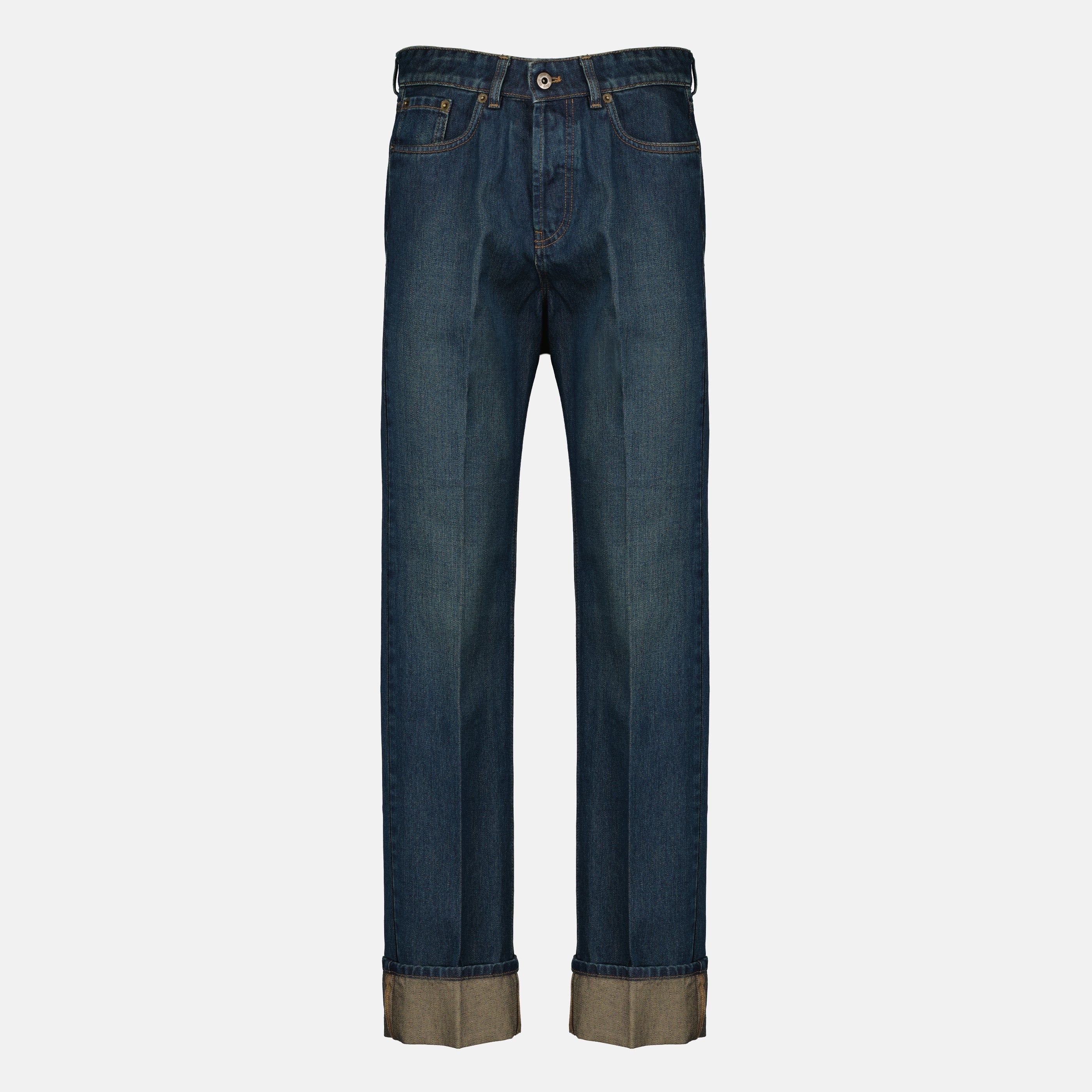 Image of Straight Jeans by Miu Miu for Women - Season Spring-Summer 2026 - Front View