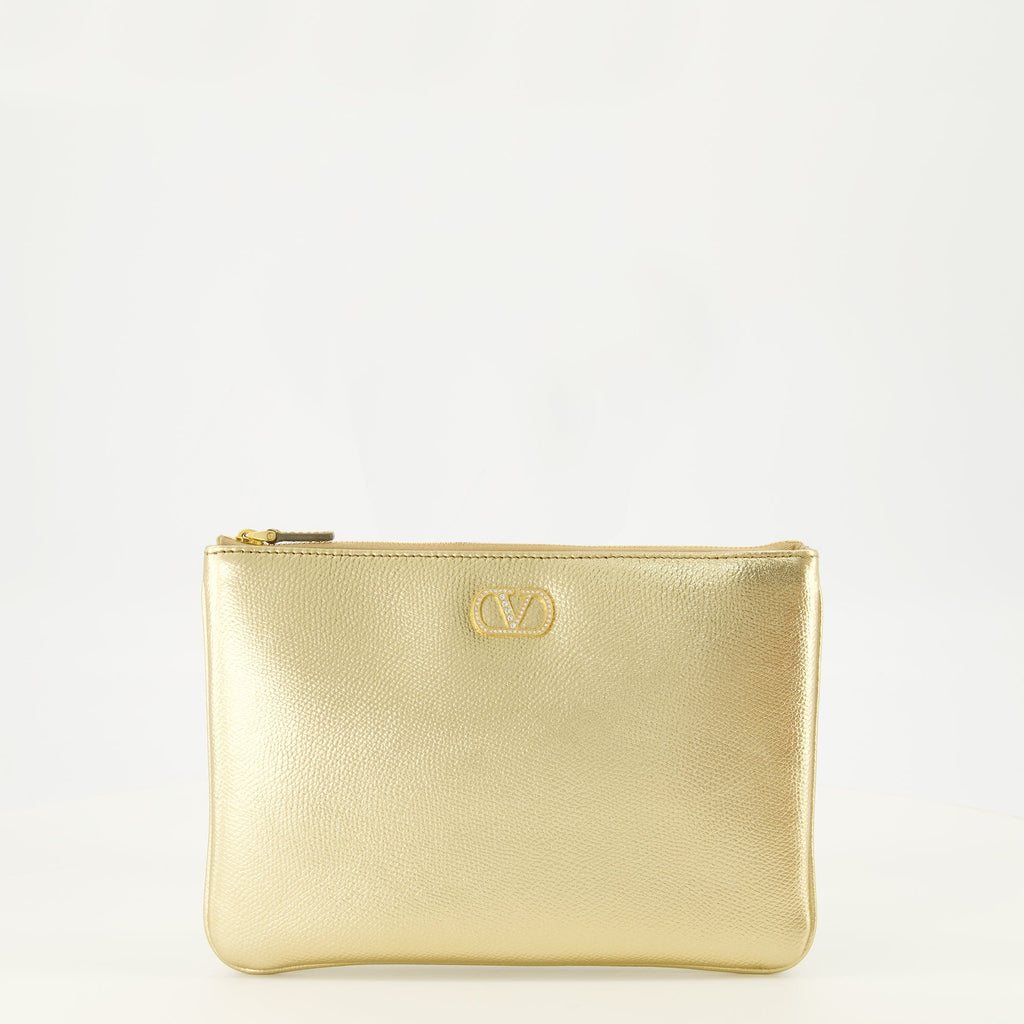 Vlogo Leather Pouch
