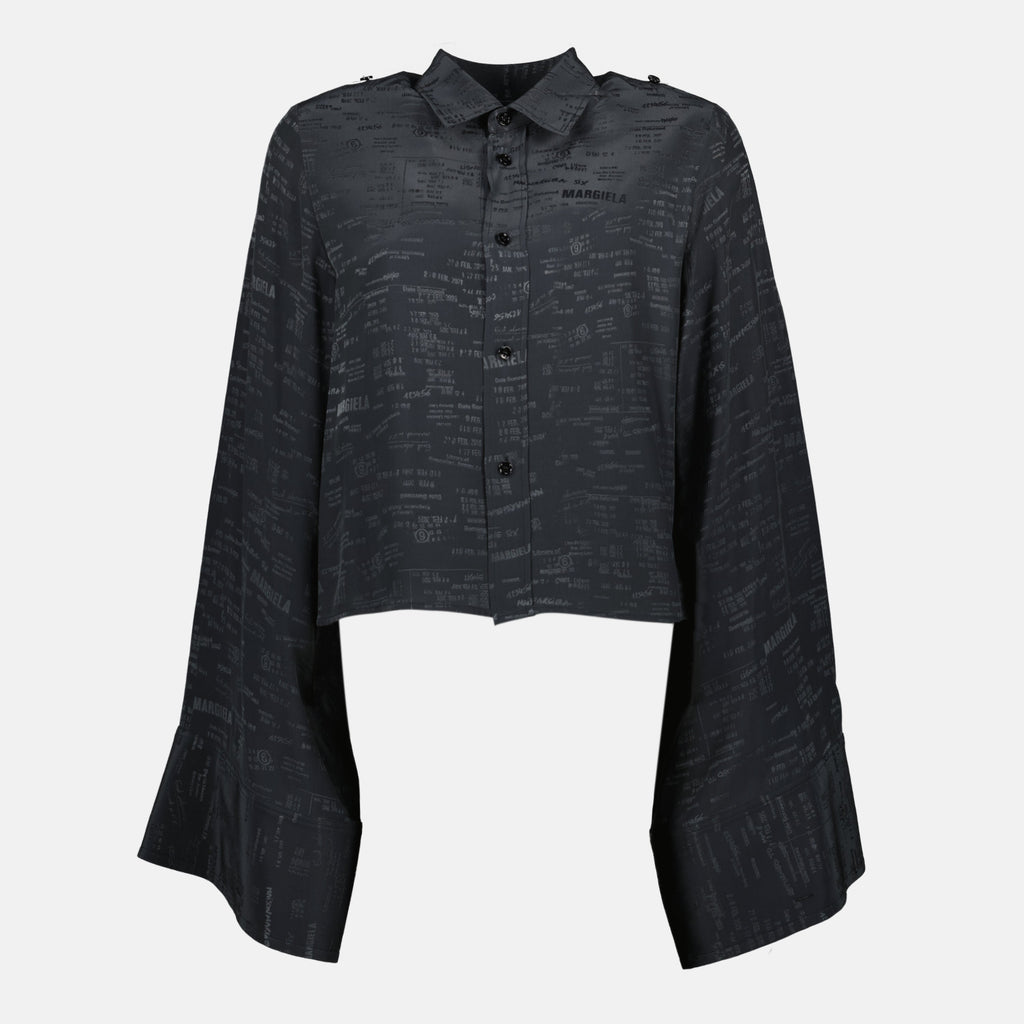 Mm6によるジャカードパターンシャツの画像 - 女性用 - シーズン春夏2026 - フロントビュー