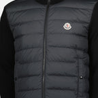 Image of Zipped Cotton Cardigan by Moncler for Men - Season Spring-Summer 2026 - Detail View 2